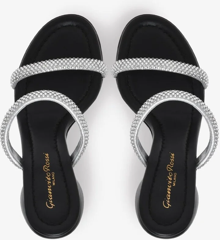 Eline 95 Crystal-Embellished Mules - Image 3