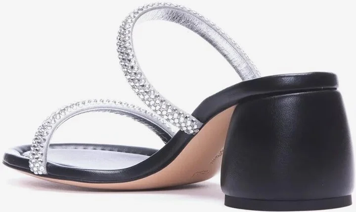 Eline 95 Crystal-Embellished Mules - Image 2