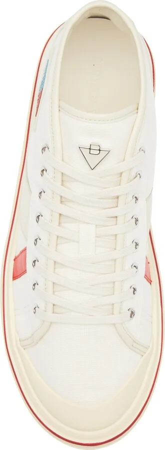 Eliot Mixed Media Mid Top Sneaker - Image 5