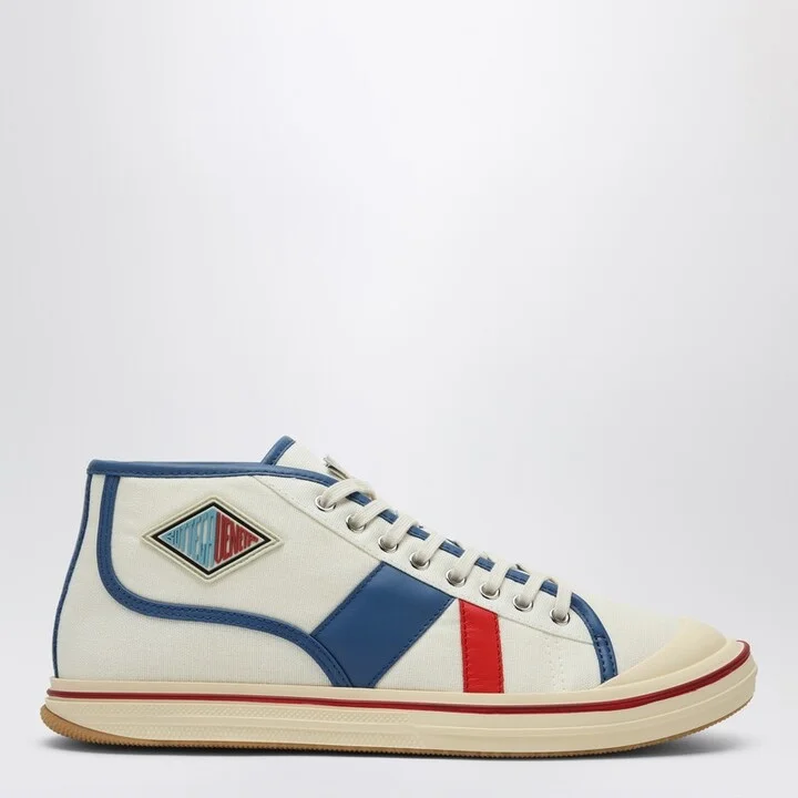 Eliot Sneakers in White/Red/Blue
