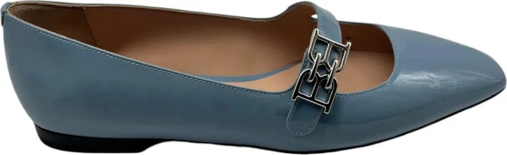 Elis 6303406 Women's Poolside Calf Patent Leather Flat