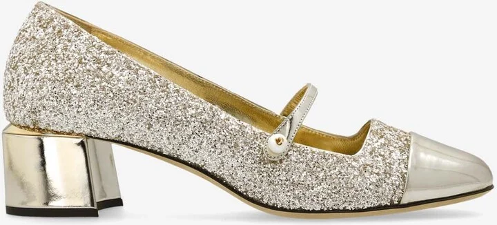 Elisa 45 Glittered Pumps