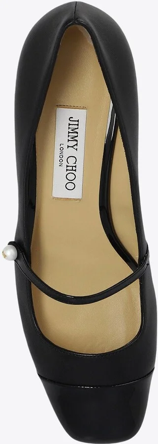 Elisa 45 Glossy Leather Pumps - Image 3
