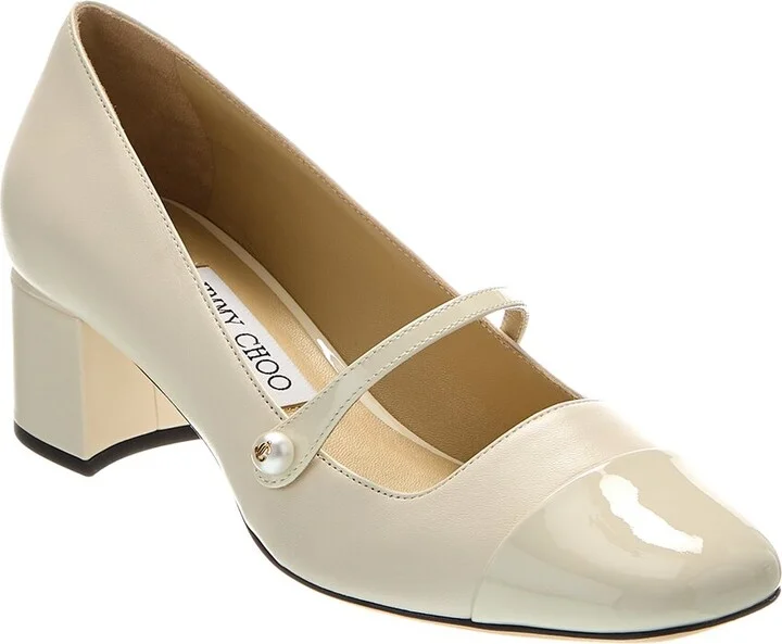 Elisa 45 Leather & Patent Pump