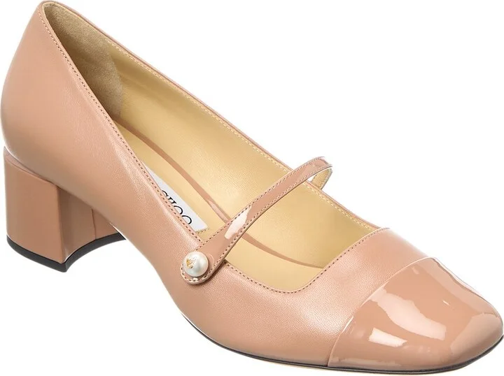 Elisa 45 Leather & Patent Pump