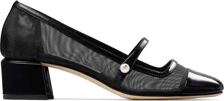 Elisa 45 leather pumps