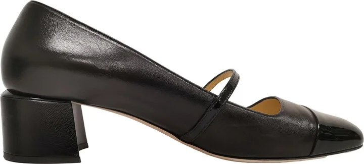 Elisa 45 Pumps in Black Leather