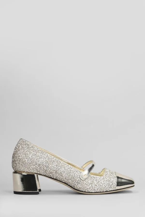 Elisa 45 Pumps In Gold Glitter