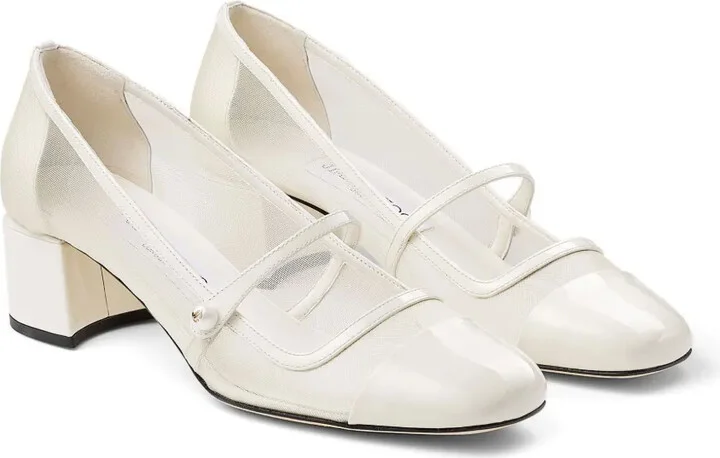 Elisa 45mm leather pumps - Image 2
