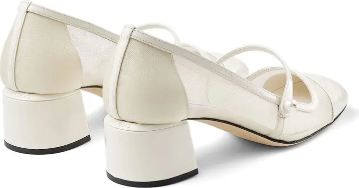 Elisa 45mm leather pumps - Image 3