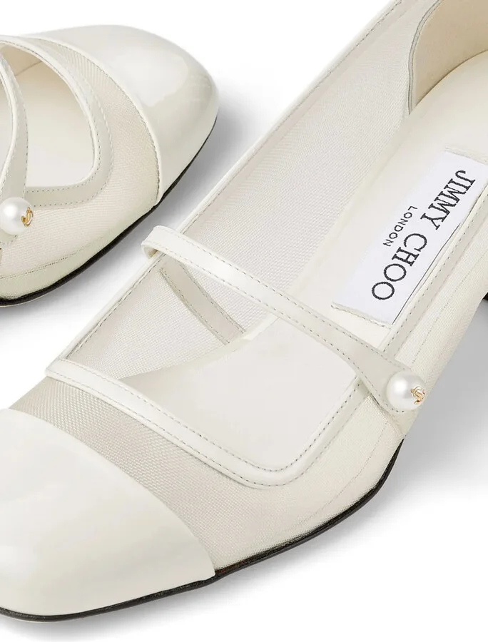 Elisa 45mm leather pumps - Image 4