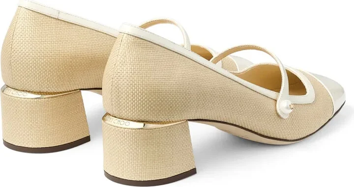 Elisa 45mm Leather Pumps - Image 3