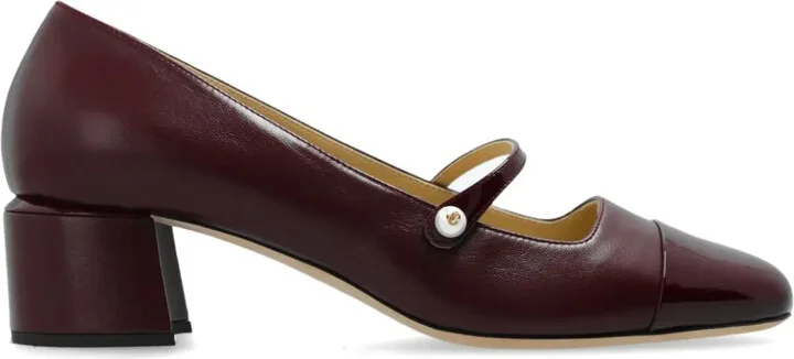 Elisa 45mm leather pumps