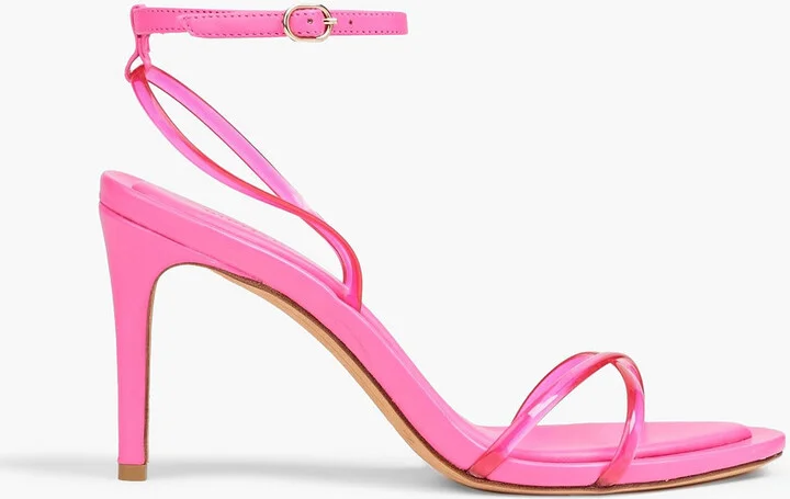 Elisa leather and PVC sandals