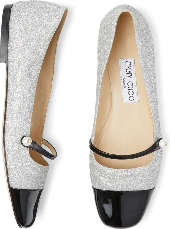 Elisa leather ballerina shoes - Image 4
