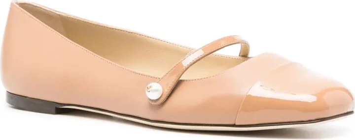 Elisa leather ballerina shoes - Image 2