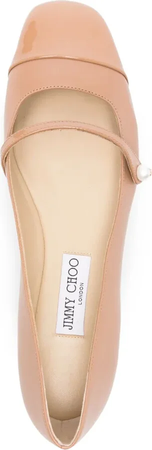 Elisa leather ballerina shoes - Image 4