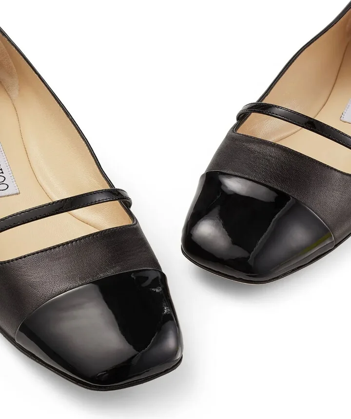 Elisa leather ballerina shoes - Image 5