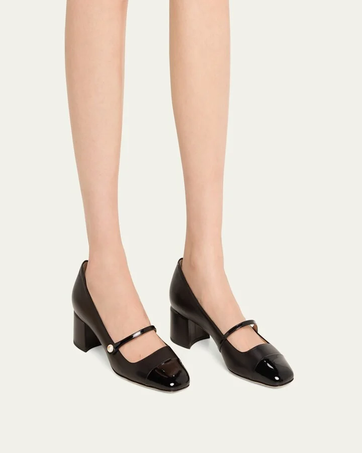 Elisa Mary Jane Ballerina Pumps - Image 5