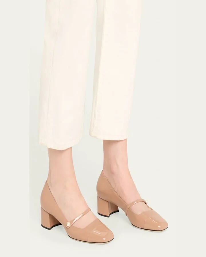 Elisa Mary Jane Ballerina Pumps - Image 4