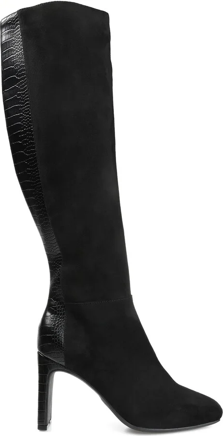 Elisabeth Croc Embossed Tall Boot - Image 3