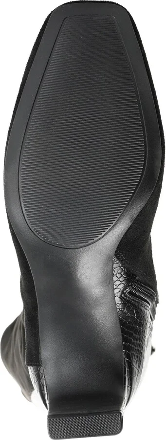 Elisabeth Croc Embossed Tall Boot - Image 5