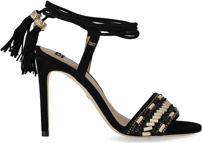 Elisabetta Franchi Ankle Strap Heeled Sandal