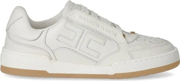 Elisabetta Franchi Logo Embossed Low-Top Sneakers