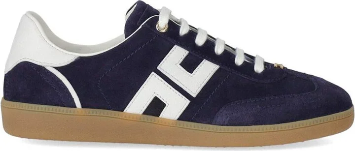 Elisabetta Franchi Oltremare Avorio Sneaker With Logo