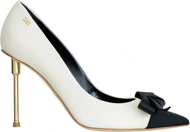 Elisabetta Franchi Satin Bow Pumps