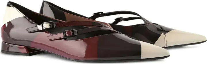 Elise colour-block pointed-toe pumps - Image 2