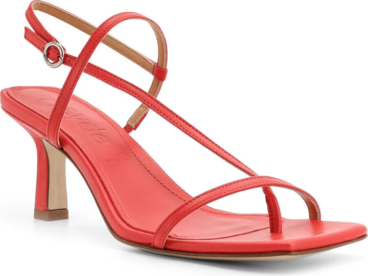 Elise Leather Thong Sandals - Image 2