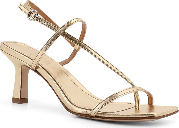Elise Leather Thong Sandals - Image 2