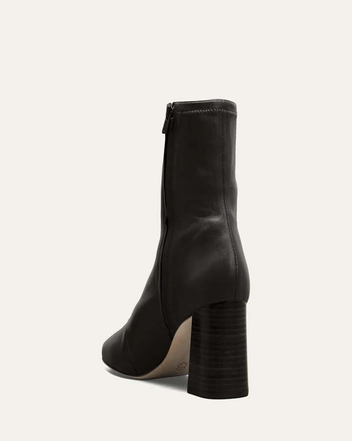 Elise Napa 75mm Slim Ankle Booties - Image 4