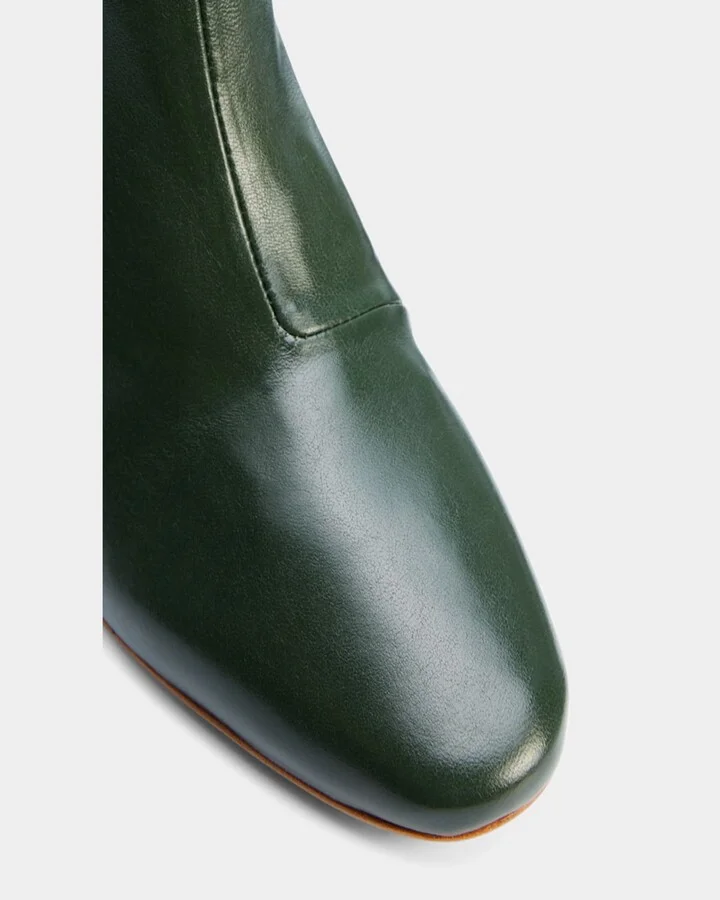 Elise Napa 75mm Slim Ankle Booties - Image 11