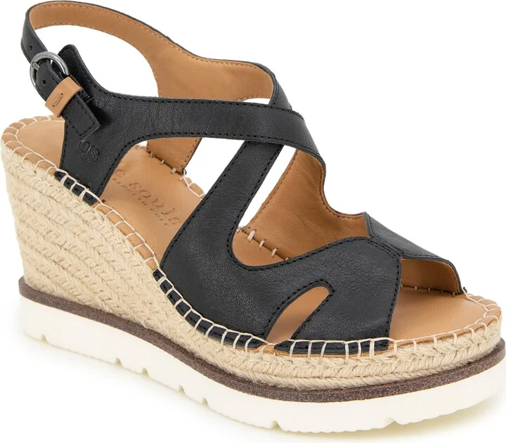 Elise Slingback Espadrille Platform Wedge Sandal
