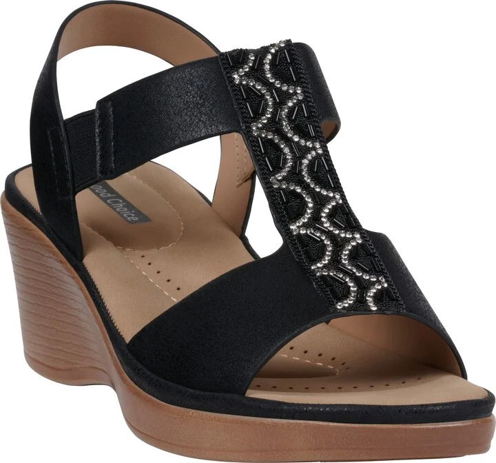 Elissa Wedge Sandal