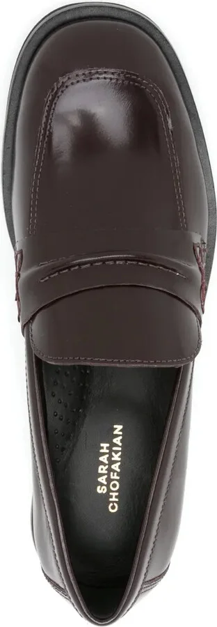Eliza leather loafers - Image 4