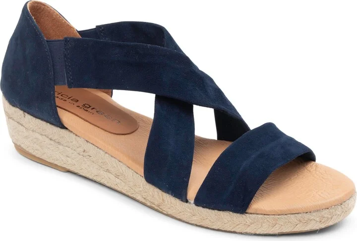 Navy Suede