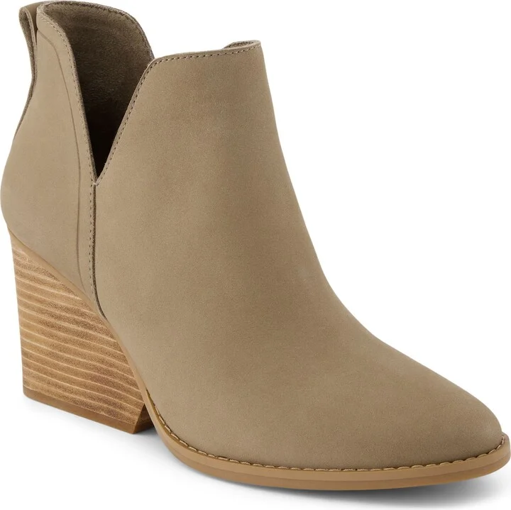 Eliza Suede Bootie