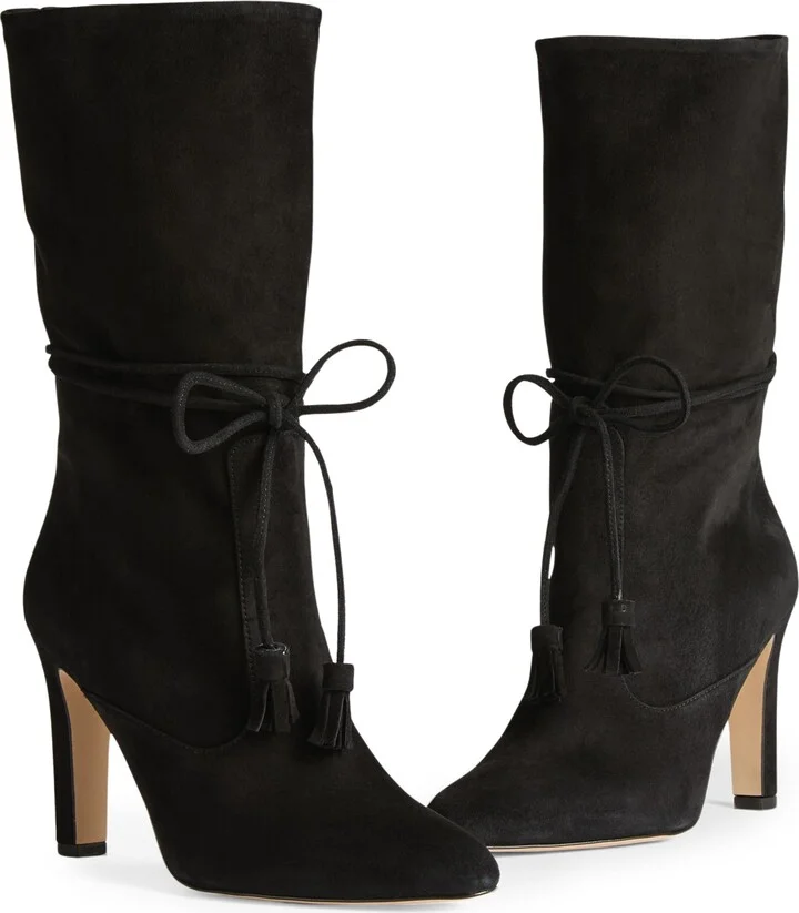 Eliza Tassel Slouch Bootie - Image 8