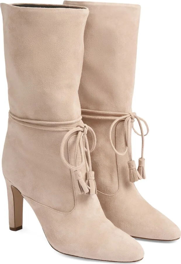 Eliza Tassel Slouch Bootie