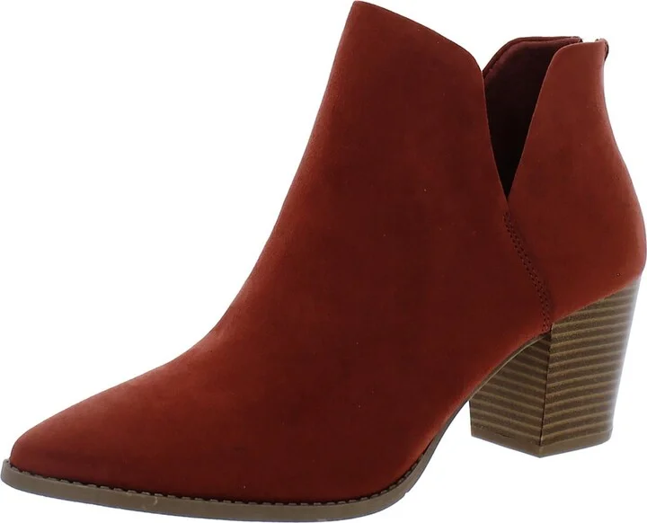 Elizaa Womens Pointed Toe Dressy Shooties