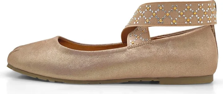 Elizabeth Elastic Strap Ballet Flat - Image 4