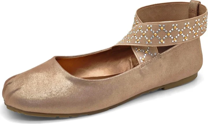 Elizabeth Elastic Strap Ballet Flat - Image 8