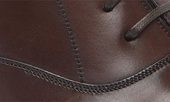 Elkan Burnished Leather Oxford - Image 7