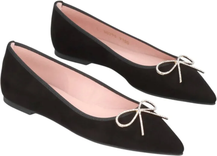 Ella Flat Shoes In Black