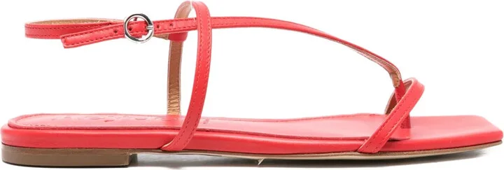 Ella square-toe sandals