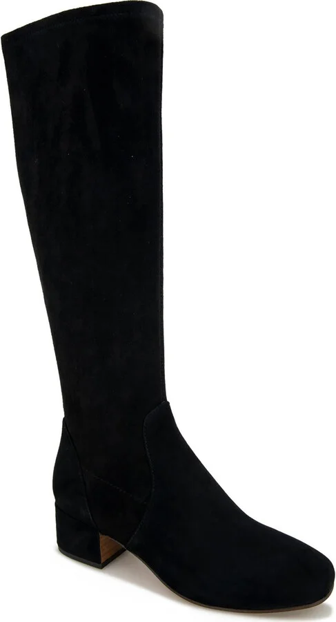 Ella Stretch Boot Womens Leather Tall Knee-High Boots