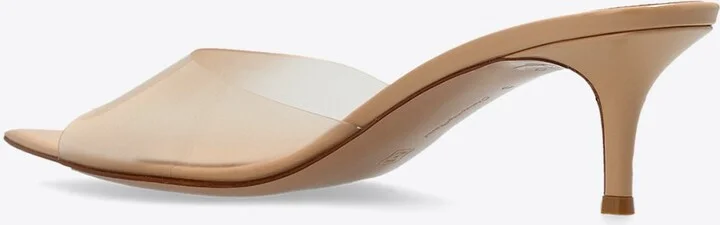 Elle 55 Pointed-Toe Plexi Sandals - Image 2